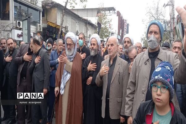 آیین استقبال و تشییع شهید گمنام در قائمشهر