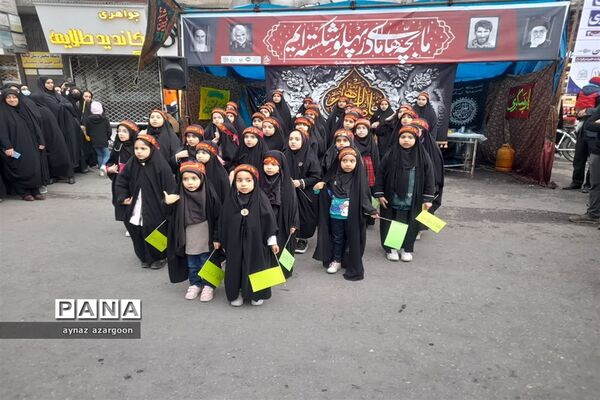 آیین استقبال و تشییع شهید گمنام در قائمشهر