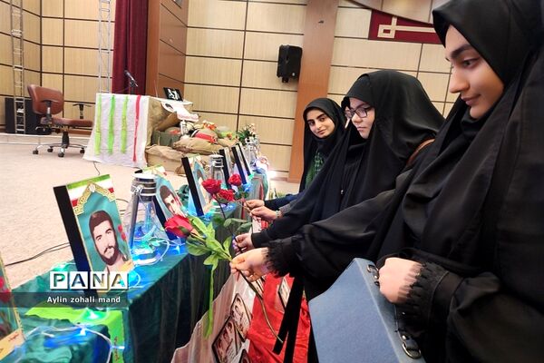 مراسم یادواره شهدا در آموزش و پرورش شهرستان رباط کریم