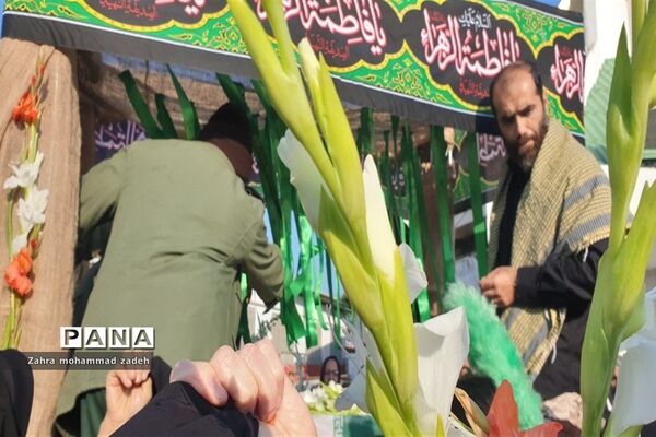 مراسم تشییع باشکوه پیکر مطهر شهید گمنام