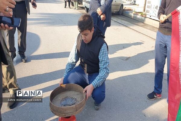 مراسم تشییع باشکوه پیکر مطهر شهید گمنام
