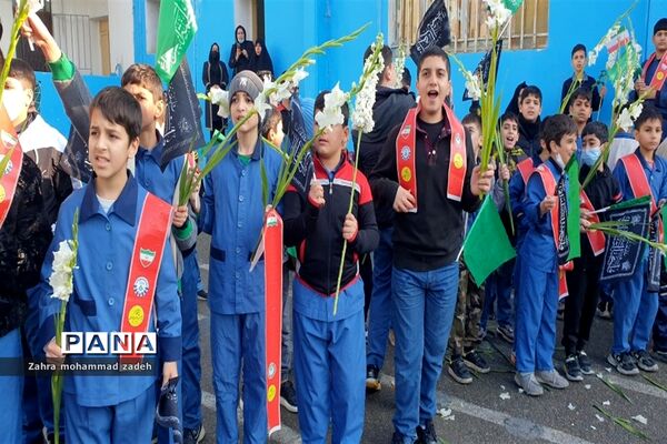 مراسم تشییع باشکوه پیکر مطهر شهید گمنام