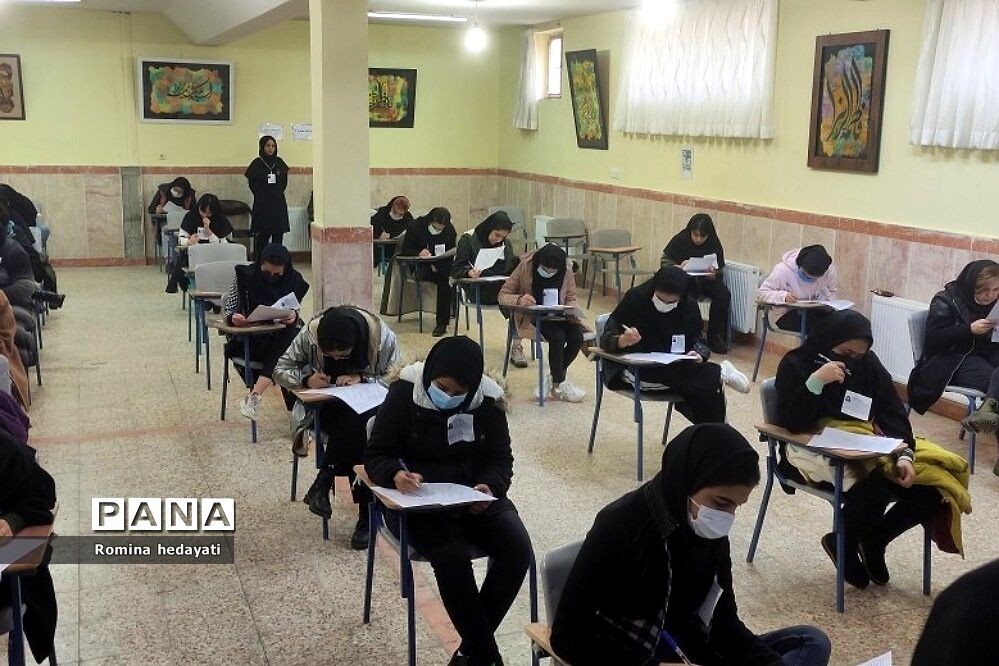 برگزاری منظم امتحانات دی‌ماه هنرستان مبتکران رودهن
