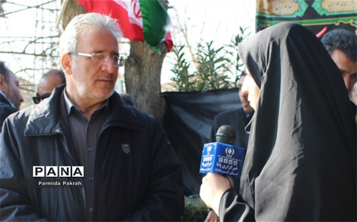 دانشگاه فرهنگیان کرمانشاه با حضور شهید گمنام  تقدس مضاعف گرفت