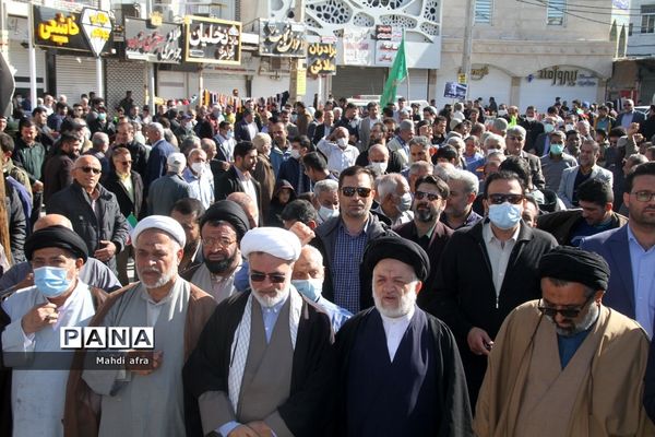 راهپیمایی 9 دی روز بصیرت و میثاق با ولایت در شهرستان بهبهان