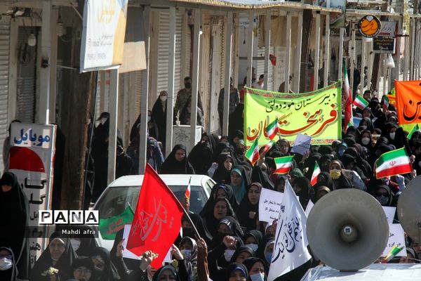 راهپیمایی 9 دی روز بصیرت و میثاق با ولایت در شهرستان بهبهان