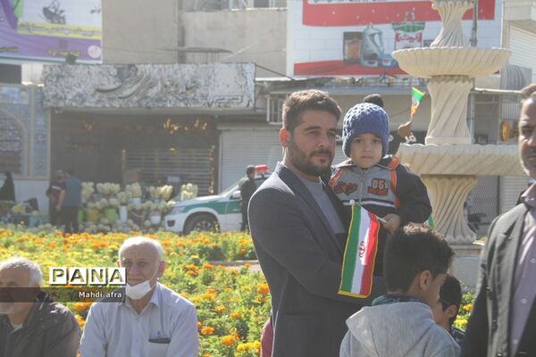 راهپیمایی 9 دی روز بصیرت و میثاق با ولایت در شهرستان بهبهان