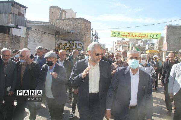 راهپیمایی 9 دی روز بصیرت و میثاق با ولایت در شهرستان بهبهان