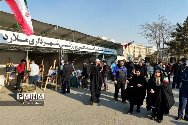 تجمع پرچمداران بصیرت در نمازجمعه ملارد