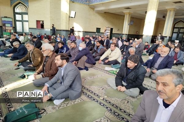 تجمع پرچمداران بصیرت در نمازجمعه ملارد