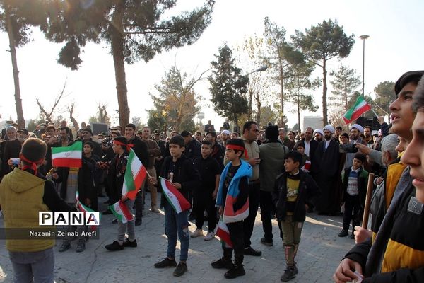 حماسه باشکوه 9 دی درشهرستان اسلامشهر