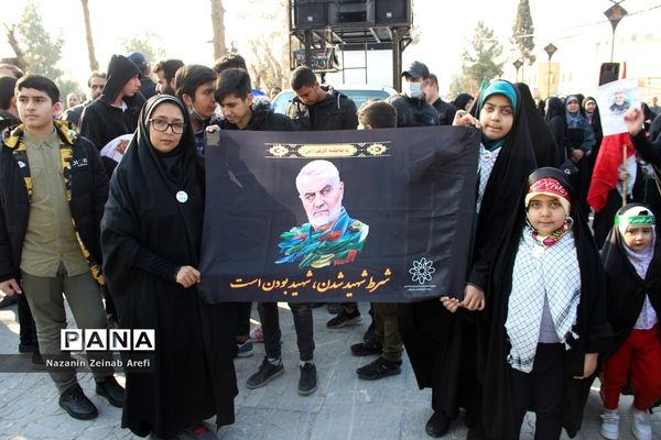 حماسه باشکوه 9 دی درشهرستان اسلامشهر