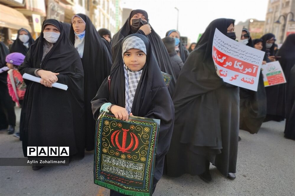 برگزاری مراسم پرشور ۹ دی در شهرستان رباط کریم