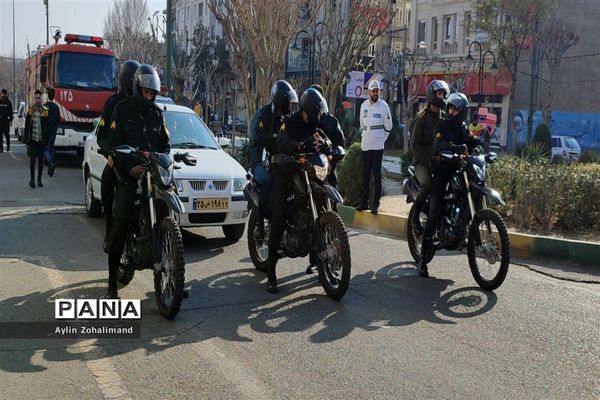 برگزاری مراسم پرشور ۹ دی در شهرستان رباط کریم