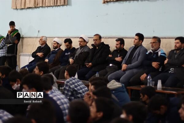 مراسم هیات دانش‌آموزی مدرسه امام حسن مجتبی(2) ناحیه 3 قم