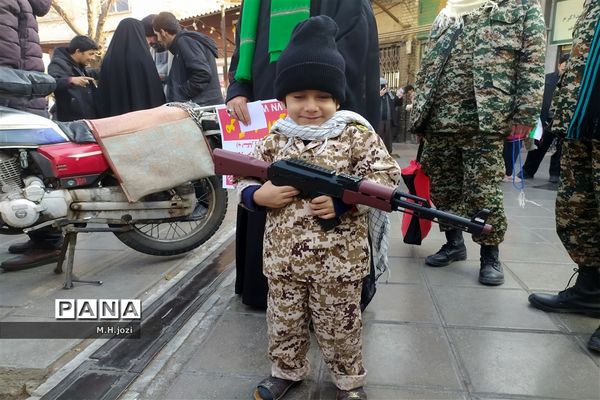 جلوه‌هایی از راهپیمایی یوم الله ۹ دی در قم