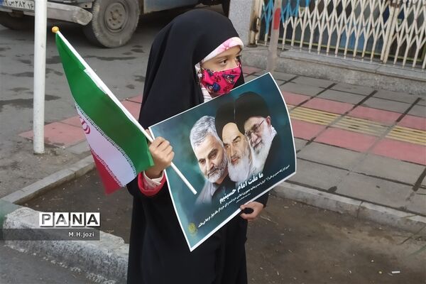 جلوه‌هایی از راهپیمایی یوم الله ۹ دی در قم