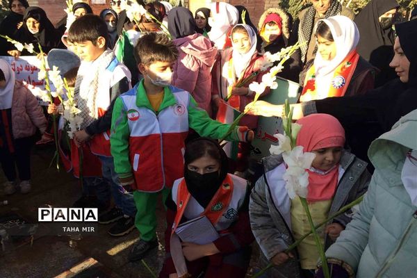 بزرگداشت مراسم 9 دی درشهرستان خرم‌آباد