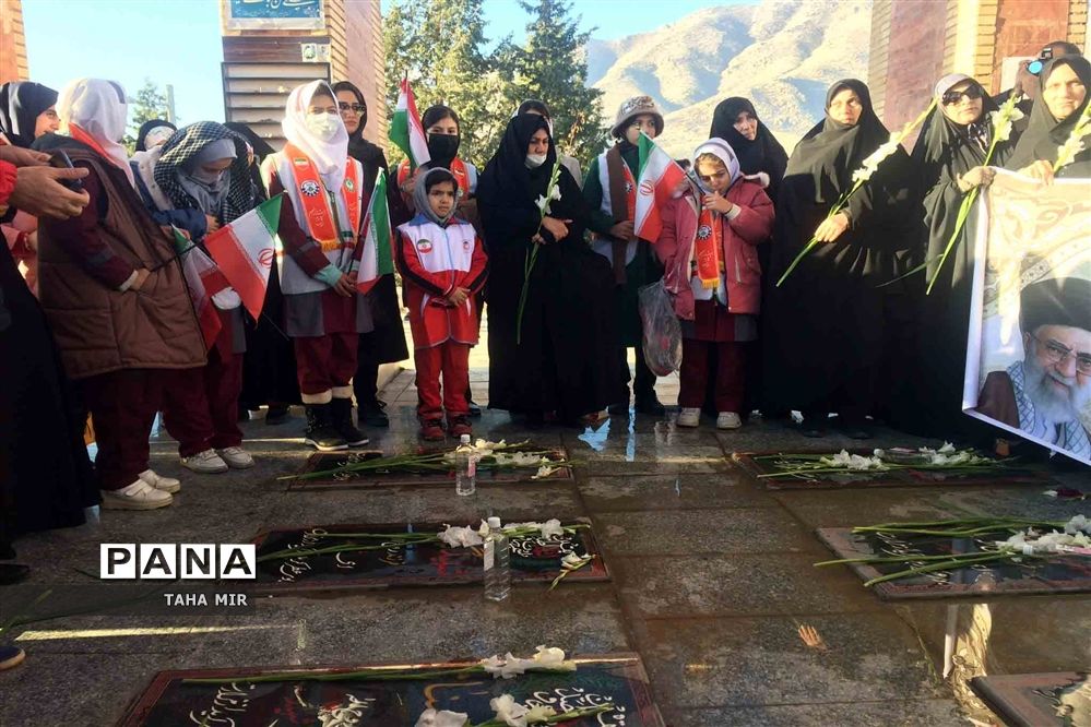 بزرگداشت مراسم 9 دی درشهرستان خرم‌آباد