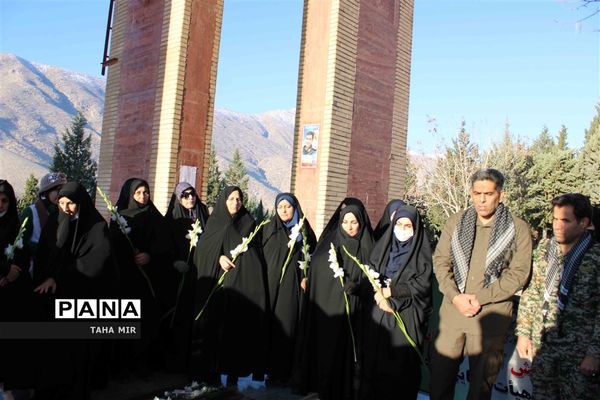 بزرگداشت مراسم 9 دی درشهرستان خرم‌آباد