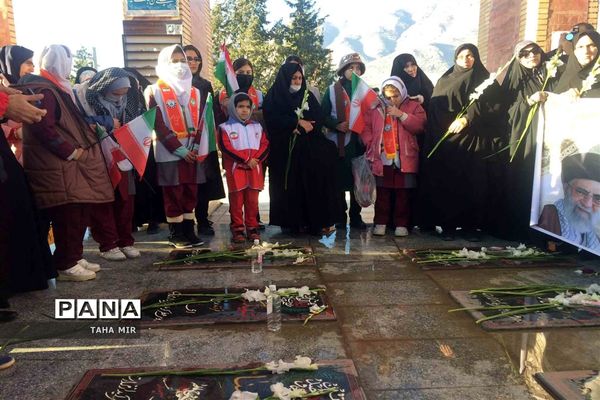 بزرگداشت مراسم 9 دی درشهرستان خرم‌آباد