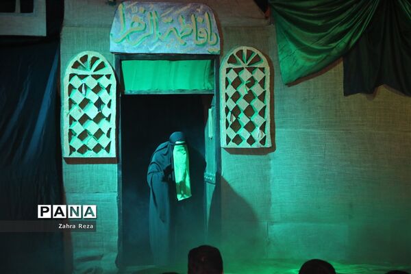 مراسم اختتامیه نمایش زخم موعود در ورامین