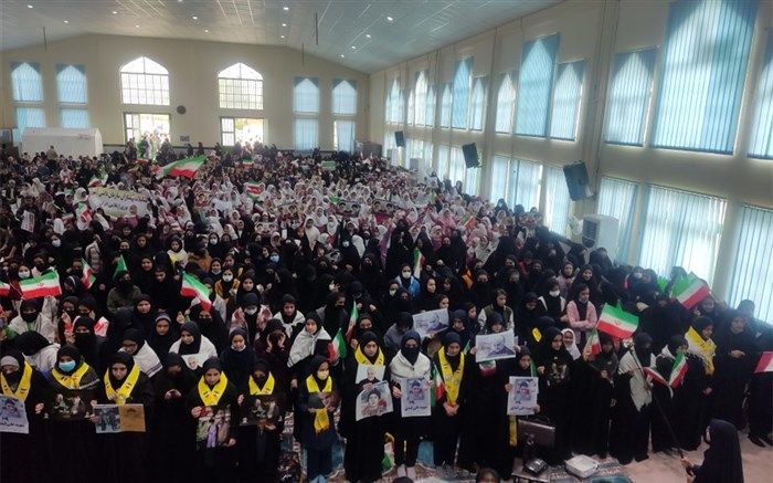 مراسم سومین سالگرد شهادت شهید سلیمانی  در شهرستان باشت برگزار شد