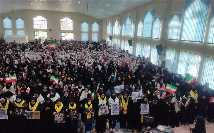 مراسم سومین سالگرد شهادت شهید سلیمانی  در شهرستان باشت برگزار شد