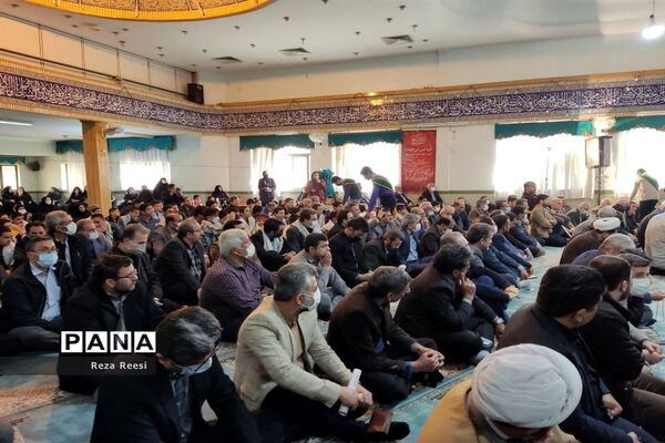 مراسم یادواره شهید سردار حاج قاسم سلیمانی در اداره‌کل آموزش و پرورش فارس