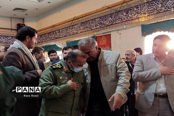 مراسم یادواره شهید سردار حاج قاسم سلیمانی در اداره‌کل آموزش و پرورش فارس