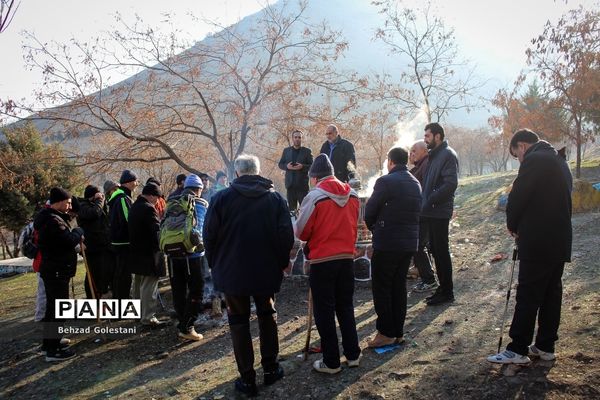 کوهپیمایی مربیان سازمان دانش‌آموزی آذربایجان غربی
