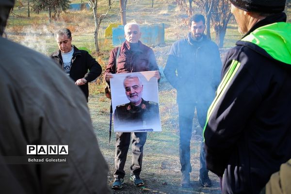 کوهپیمایی مربیان سازمان دانش‌آموزی آذربایجان غربی