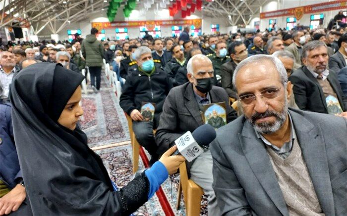 مکتب شهید سلیمانی  مکتب عشق به پروردگار و اطاعت از رهبری است/فیلم 