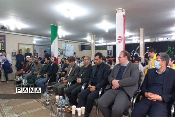 مراسم زنگ مقاومت با حضور مدیر‌کل آموزش‌وپرورش استان خراسان رضوی