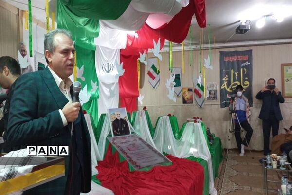 مراسم زنگ مقاومت با حضور مدیر‌کل آموزش‌وپرورش استان خراسان رضوی