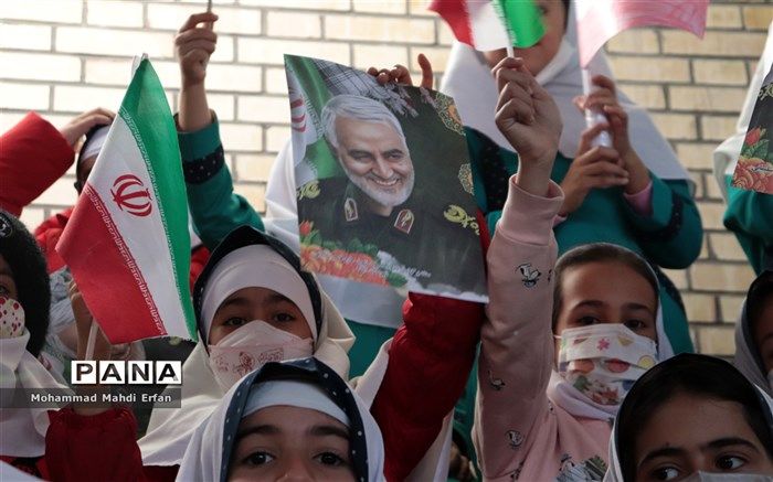 یاد سردار در قلب دختران ایران زمین جاودانه است