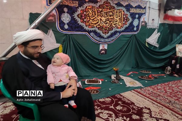 برگزاری سالگرد شهادت حاج قاسم سلیمانی در آبشناسان شهرستان رباط کریم