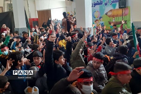 مراسم گردهمایی بچه‌های حاج قاسم در رودهن