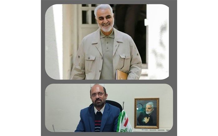 شهید سلیمانی اسوه مقاومت و حماسه است