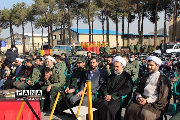 مراسم افتتاحیه رزمایش سراسری امنیت پایدار در اسلامشهر