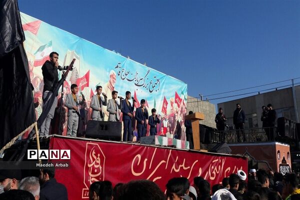 اجتماع بزرگ سربازان حاج قاسم در مشهد