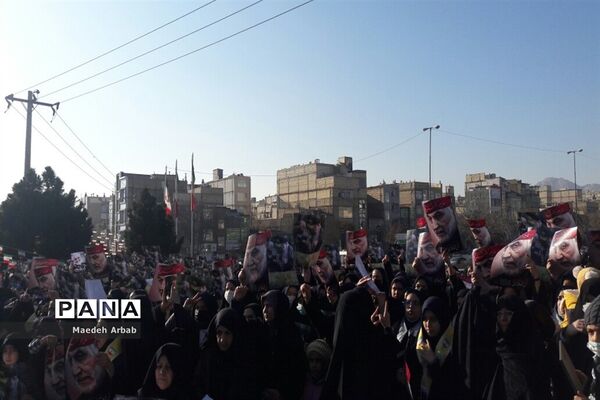 اجتماع بزرگ سربازان حاج قاسم در مشهد