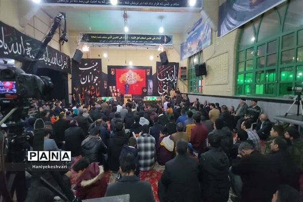 گرامیداشت شهدای گمنام تازه تفحص شده در ورامین