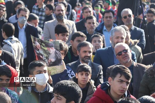 تشییع پیکر شهید گمنام ومراسم خاکسپاری در اردوگاه ثامن الحجج (ع)مشهد