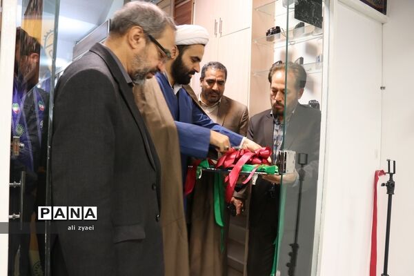 افتتاح استودیو خبر سازمان دانش‌آموزی