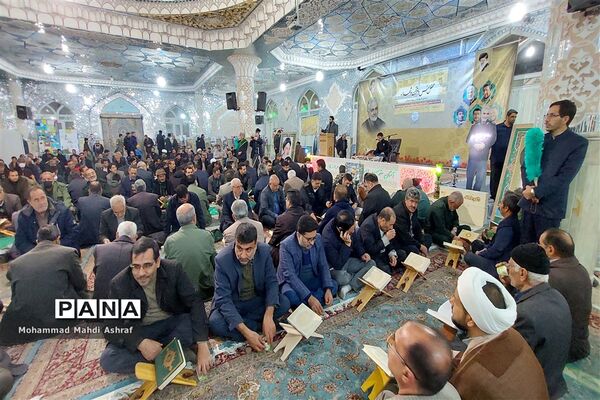 حضور کاروان قرآنی شهید سلیمانی در نایین