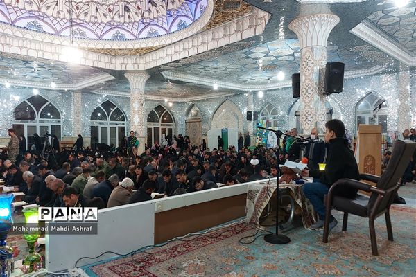 حضور کاروان قرآنی شهید سلیمانی در نایین