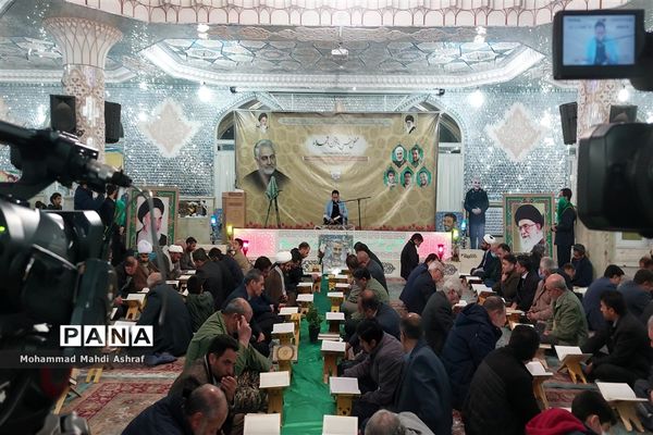 حضور کاروان قرآنی شهید سلیمانی در نایین