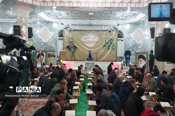 حضور کاروان قرآنی شهید سلیمانی در نایین