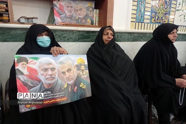 مراسم سومین سالگرد سردار دل‌ها در تربت جام